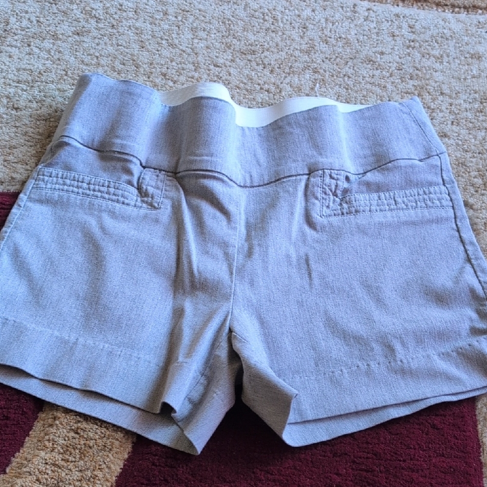 Maurices High Waist Gray Shorts